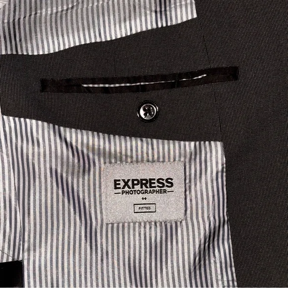Express Charcoal Men's Blazer